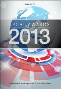 2013 Corporate Intl Legal Awards